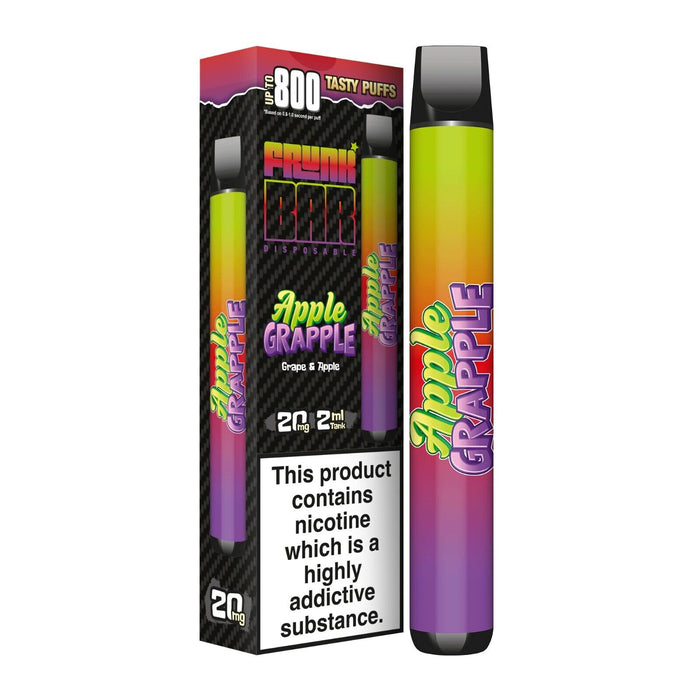 Frunk Bar 800 Puff Disposable Vape Pod Kit - Golden Vape Frunk Bar 800 Puff Disposable Vape Pod Kit - Golden Vape