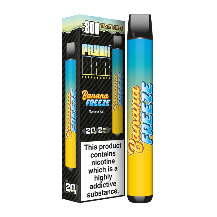 Frunk Bar 800 Puff Disposable Vape Pod Kit - Golden Vape Frunk Bar 800 Puff Disposable Vape Pod Kit - Golden Vape