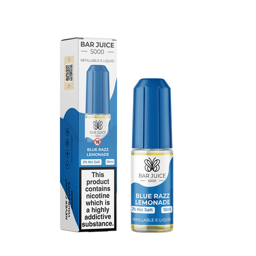 Blue Razz Lemonade Nic Salt E-Liquid by Bar Juice 5000