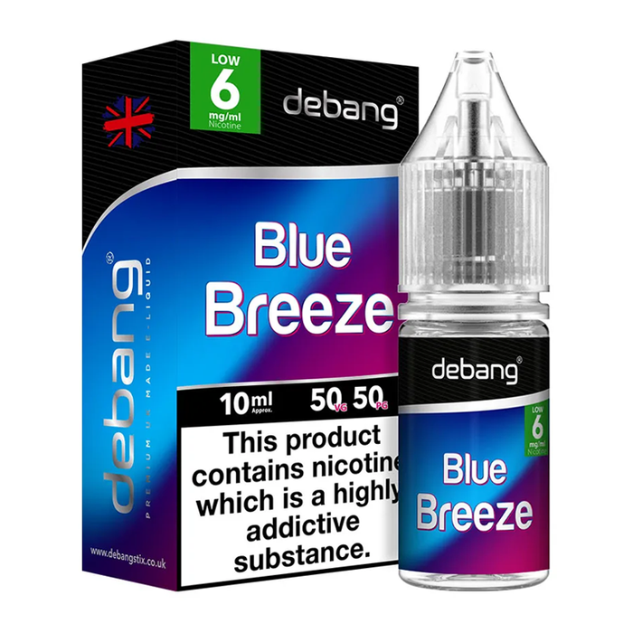 Blue Breeze 10ml E-Liquid By Debang