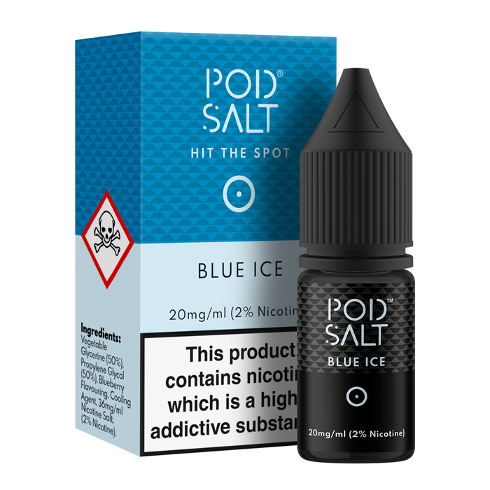 Blue Ice 10ml Nicotine Salt E-Liquid by Core Pod Salt