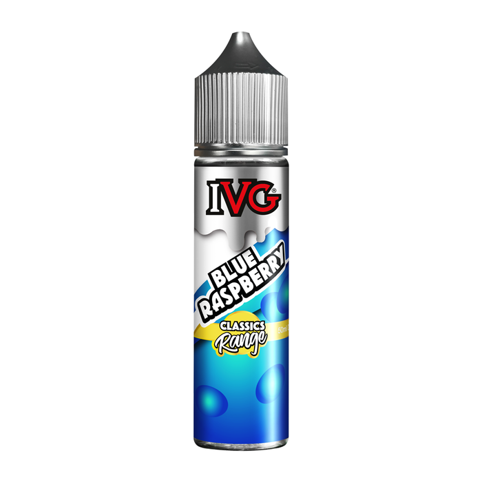 Blue Raspberry 50ml Shortfill E-liquid by IVG