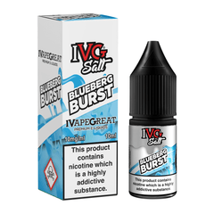 Blueberg Burst 10ml Nicotine E-Liquid by IVG