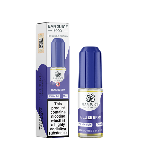Blueberry Nic Salt E-Liquid by Bar Juice 5000