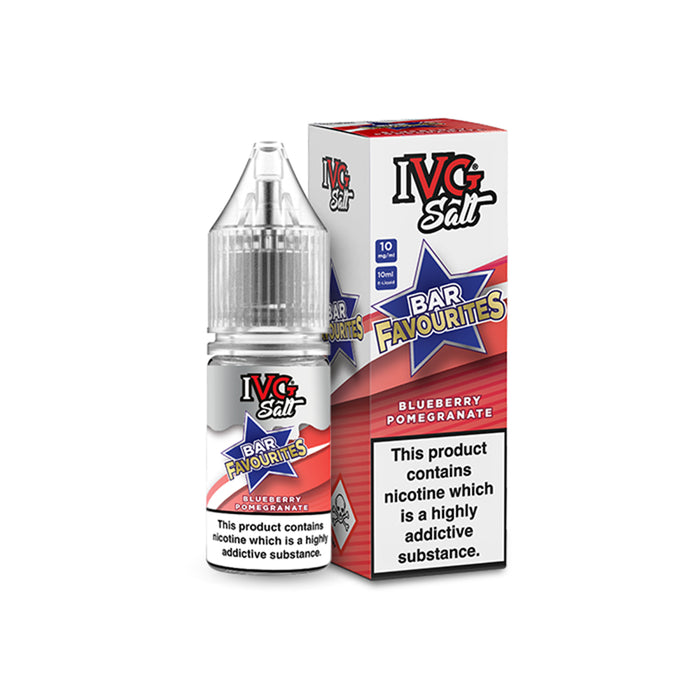 IVG Bar Favourites Blueberry Pomegranate 10ml Nicotine E-Liquid by IVG