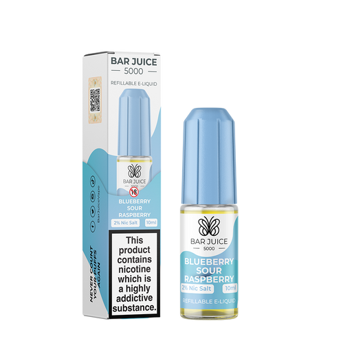 Blueberry Sour Raspberry Nic Salt E-Liquid by Bar Juice 5000