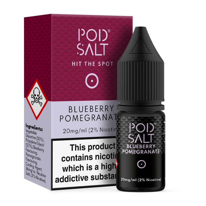 Blueberry Pomegranate 10ml Nicotine Salt E-Liquid by Core Pod Salt