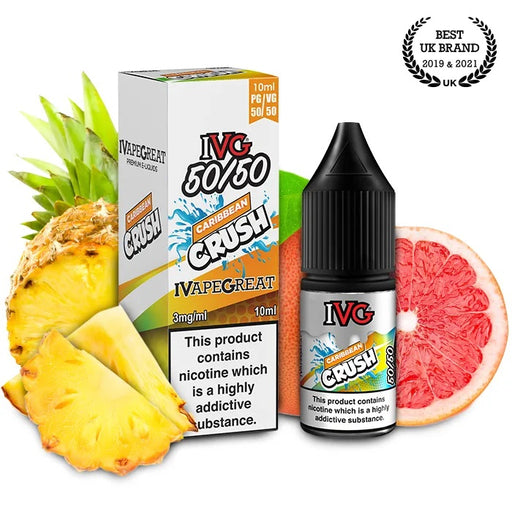 Caribbean Crush 50/50 10ml E-Liquid by IVG