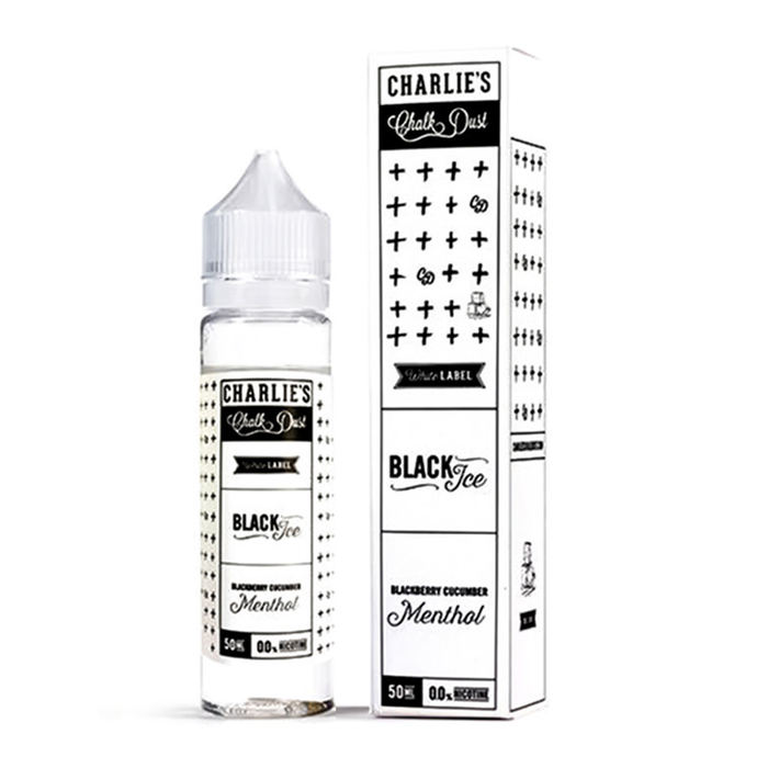 Black Ice 50ml Shortfill E-Liquid By Charlie's Chalk Dust