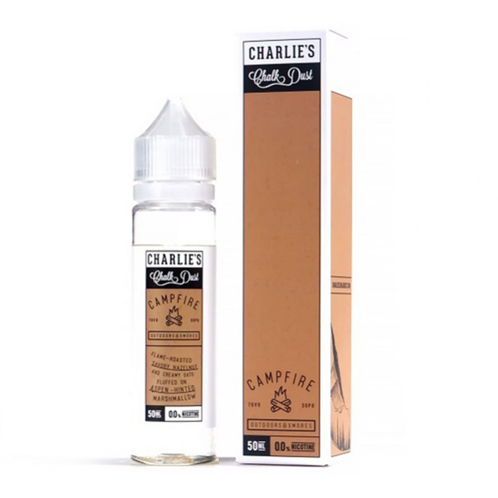 Campfire 50ml Shortfill E-Liquid By Charlie's Chalk Dust - Golden Vape Campfire 50ml Shortfill E-Liquid By Charlie's Chalk Dust - Golden Vape