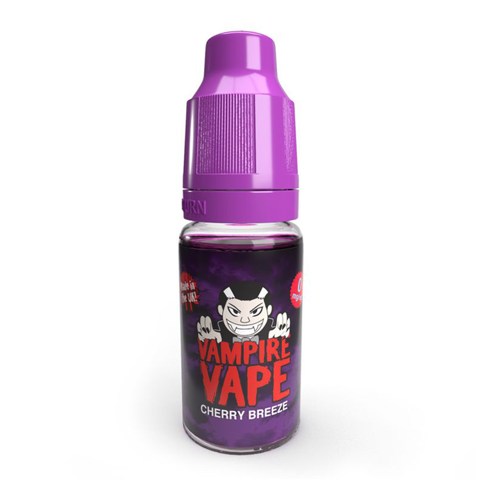 cherry breeze vape Cherry Breeze 10ml E-Liquid By Vampire Vape
