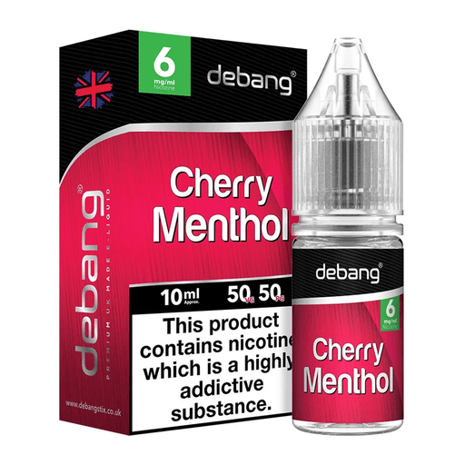 Cherry Menthol 10ml E-Liquid By Debang