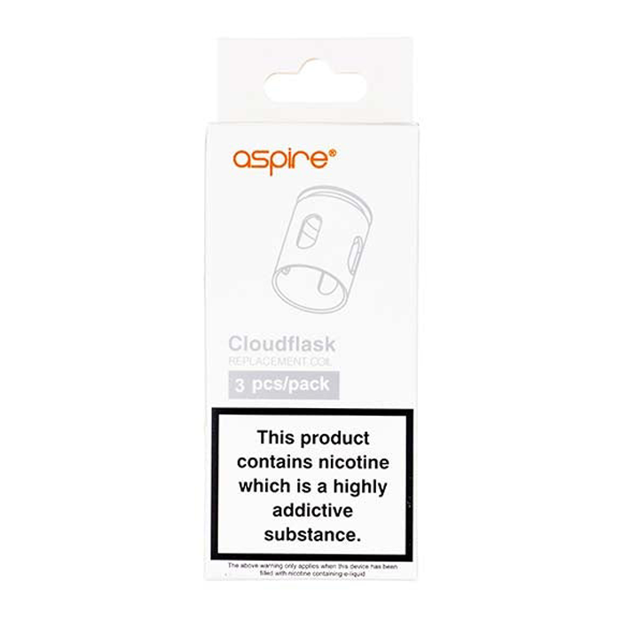 cloudflask replacement pod by aspire Aspire Cloudflask S 0.6Ω Mesh Coil 3pcs – Vape It Easy main image 1