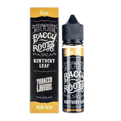 Kentucky Leaf 50ml Shortfill E-Liquid by Baccy Roots