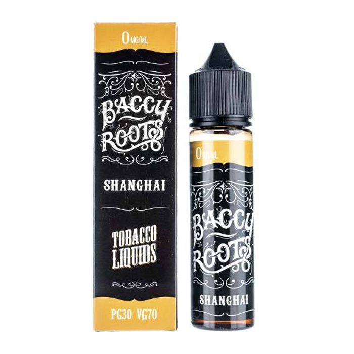 Shanghai 50ml Shortfill E-Liquid by Baccy Roots - Golden Vape Shanghai 50ml Shortfill E-Liquid by Baccy Roots - Golden Vape