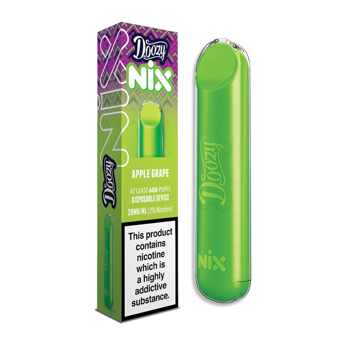 Doozy Nix Bar 600 Puff Disposable Vape Nic Salt 20mg - Golden Vape Doozy Nix Bar 600 Puff Disposable Vape Nic Salt 20mg - Golden Vape