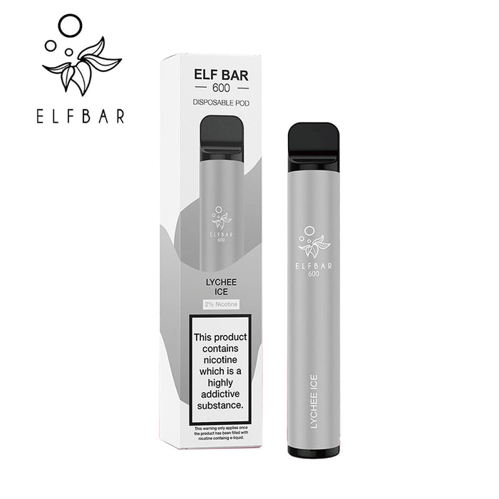 ELF Bar 600 Disposable Vape Pen - Nicotine Free (0mg)