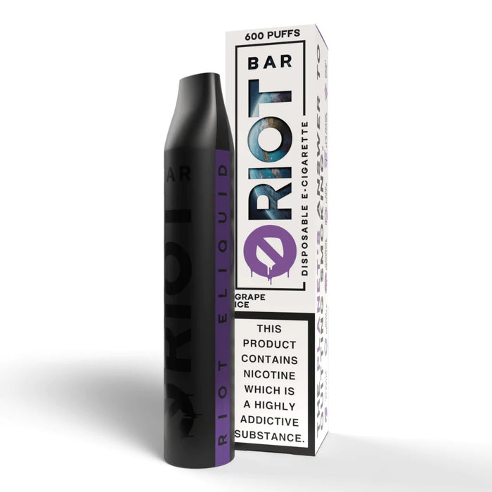 Riot Bar 600 puff Disposable Vape - Multi Buy - Any 5 For 20 - Golden Vape Riot Bar 600 puff Disposable Vape - Multi Buy - Any 5 For 20 - Golden Vape