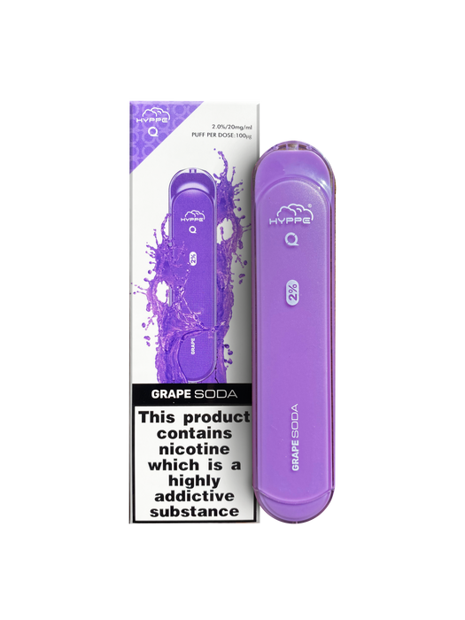 HYPPE Q 600 Puffs Disposable Vape Pod Kit Device - Golden Vape HYPPE Q 600 Puffs Disposable Vape Pod Kit Device - Golden Vape