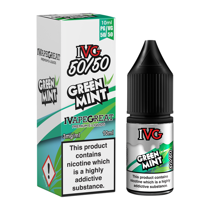 Green Mint 10ml E-Liquid by IVG