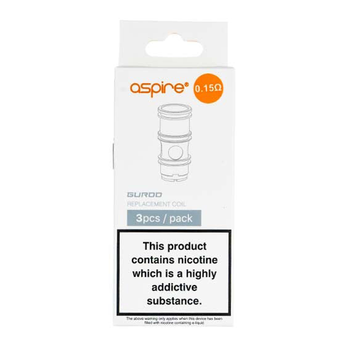 Aspire Guroo Replacement Coils - 5 Pack