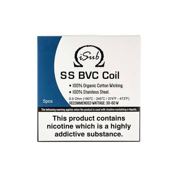 Innokin ISub BVC  Coils - 5 Pack