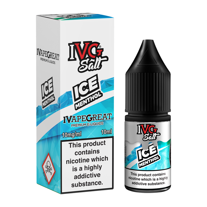 Ice Menthol 10ml Nicotine E-Liquid by IVG
