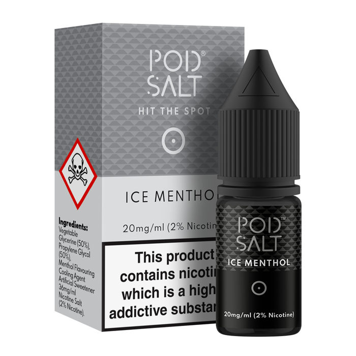 Ice Menthol 10ml Nicotine Salt E-Liquid by Core Pod Salt