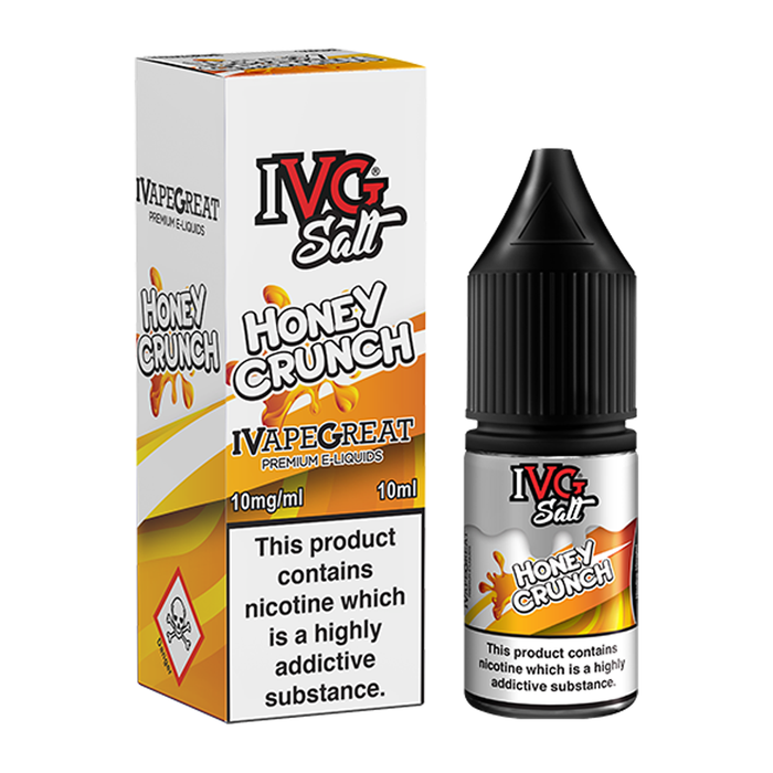 Honey Crunch 10ml Nicotine E-Liquid by IVG