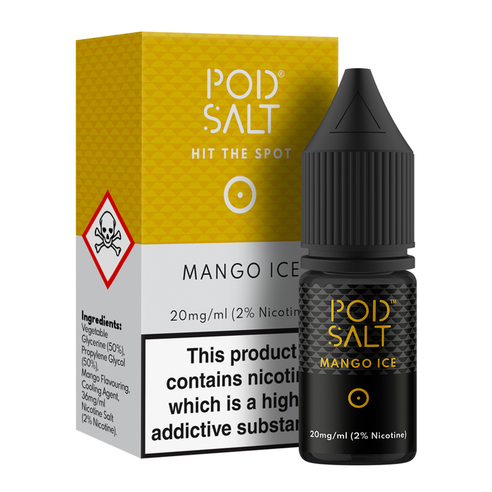 Mango Ice 10ml Nicotine Salt E-Liquid by Core Pod Salt