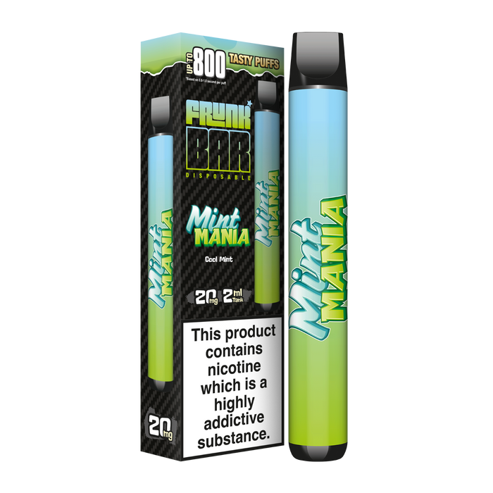 Frunk Bar 800 Puff Disposable Vape Pod Kit - Golden Vape Frunk Bar 800 Puff Disposable Vape Pod Kit - Golden Vape