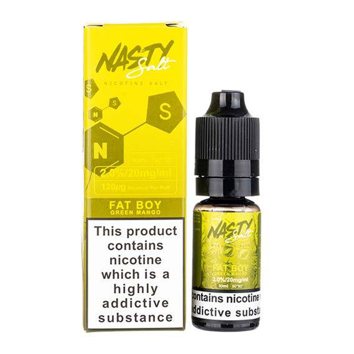 Fat Boy E-Liquid 10ml Nic Salt By Nasty Juice