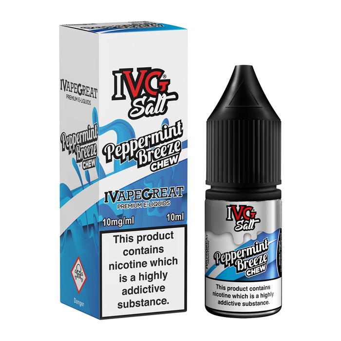 Peppermint Breeze Chew 10ml Nicotine E-Liquid by IVG