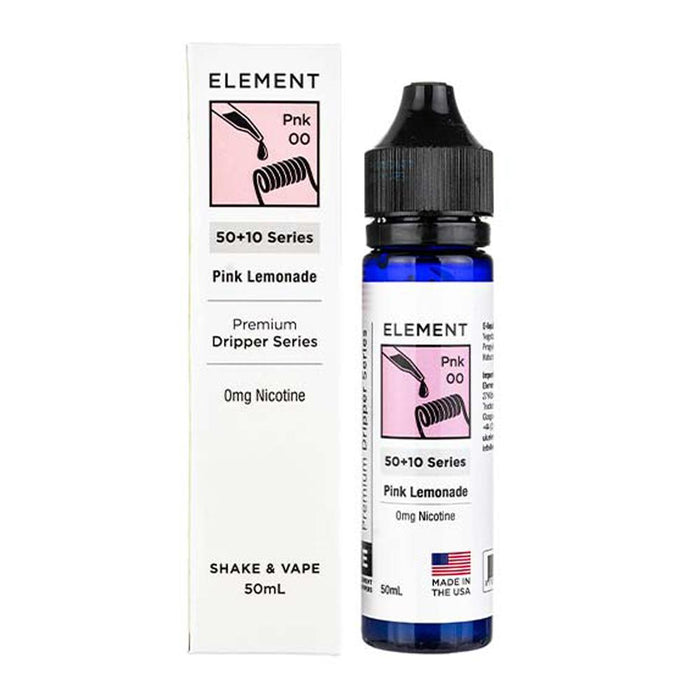 Pink Lemonade 50ml Shortfill E-Liquid By Element