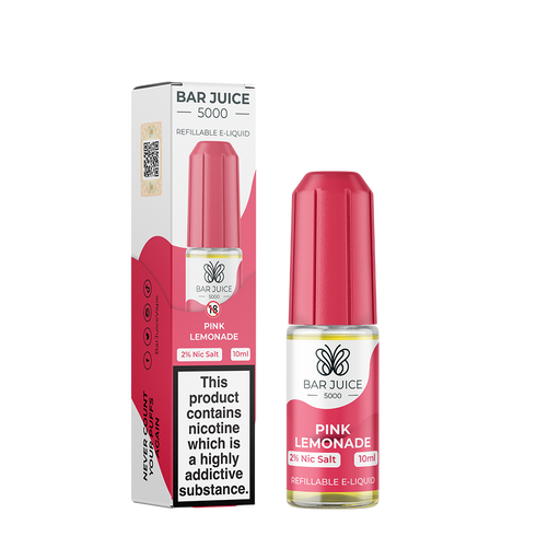 Pink Lemonade Nic Salt E-Liquid by Bar Juice 5000