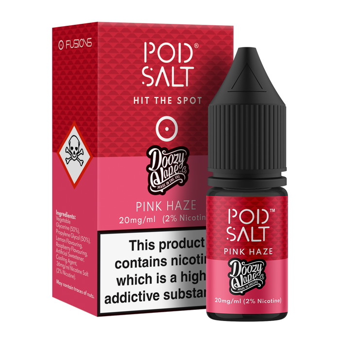 Pink Haze 10ml Nicotine Salt E-Liquid by Fusion Pod Salt