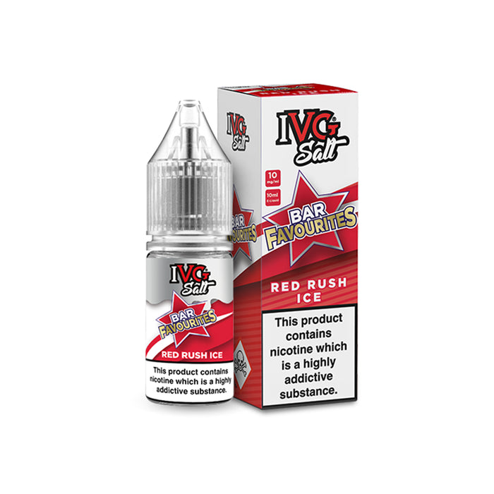 IVG Bar Favourites Red Rush Ice 10ml Nicotine E-Liquid by IVG