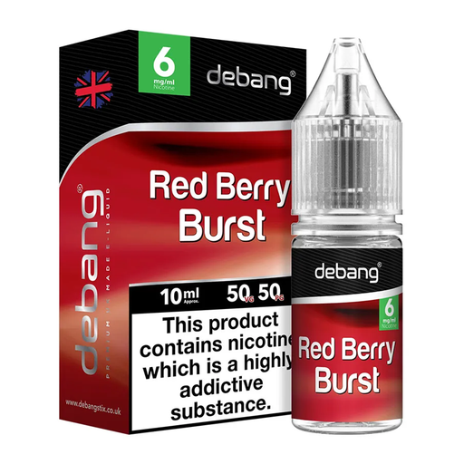Red Berry Burst 10ml E-Liquid By Debang