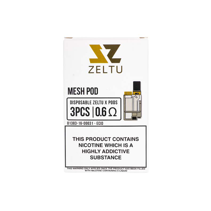 Zeltu Refillable Pods For Zeltu X Pod Kit