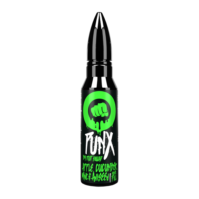 Apple Cucumber Mint & Aniseed 50ml Shortfill E-Liquid by Riot Squad