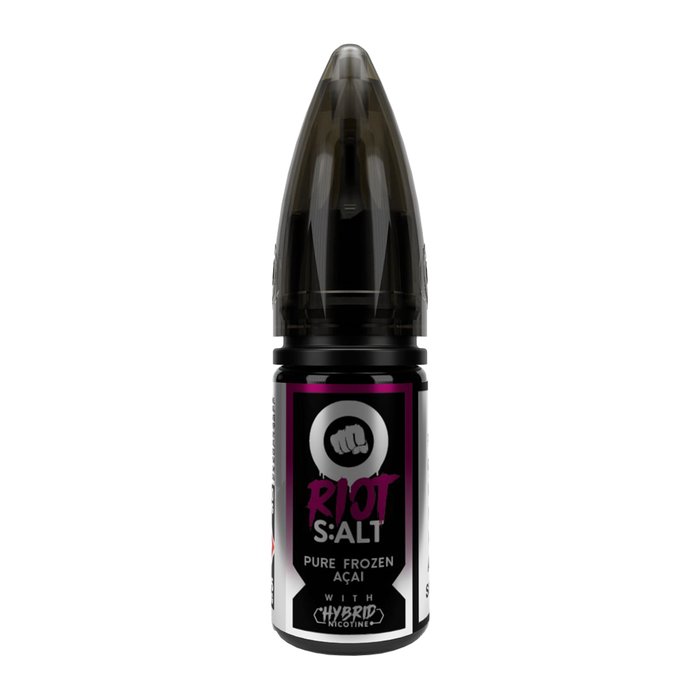 Pure Frozen Acai Hybrid 10ml Nic Salt E-Liquid by Riot Squad