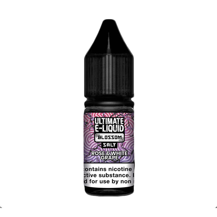 Rose & White Grape Nic Salt E-Liquid by Ultimate Juice