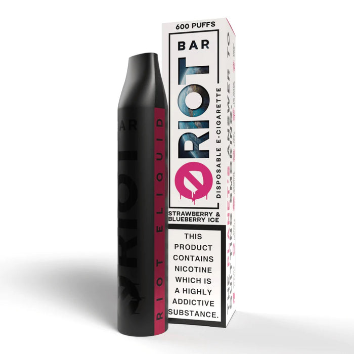Riot Bar 600 puff Disposable Vape - Multi Buy - Any 5 For 20 - Golden Vape Riot Bar 600 puff Disposable Vape - Multi Buy - Any 5 For 20 - Golden Vape