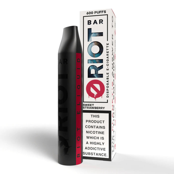 Riot Bar 600 puff Disposable Vape - Multi Buy - Any 5 For 20 - Golden Vape Riot Bar 600 puff Disposable Vape - Multi Buy - Any 5 For 20 - Golden Vape