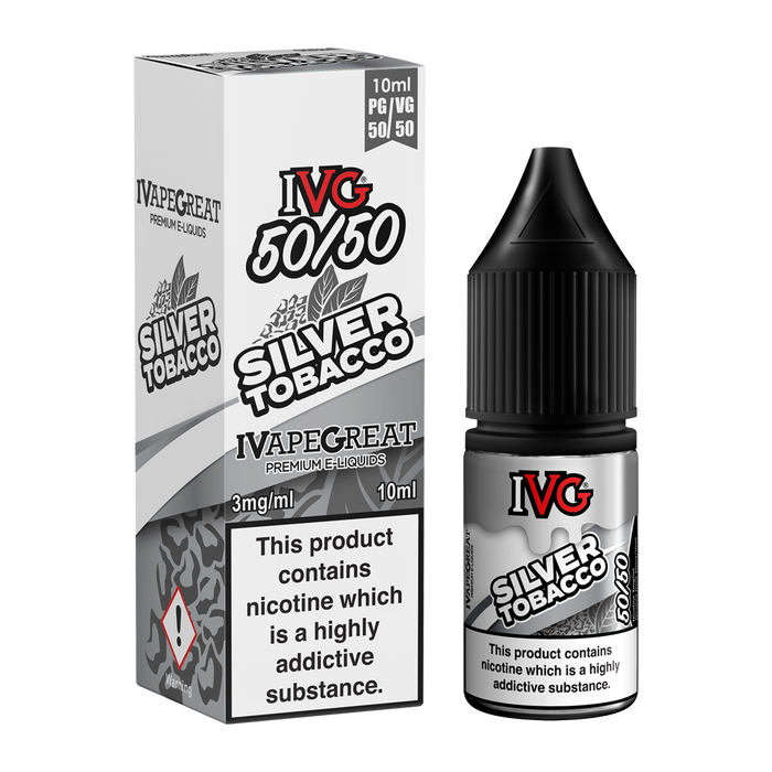 Silver Tobacco 10ml E-Liquid by IVG