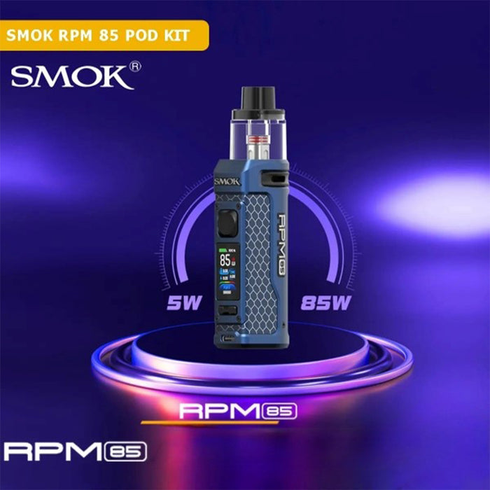SMOK | RPM 85 Pod Mod Kit | 3000mAh | 2ml SMOK | RPM 85 Pod Mod Kit | 3000mAh | 2ml