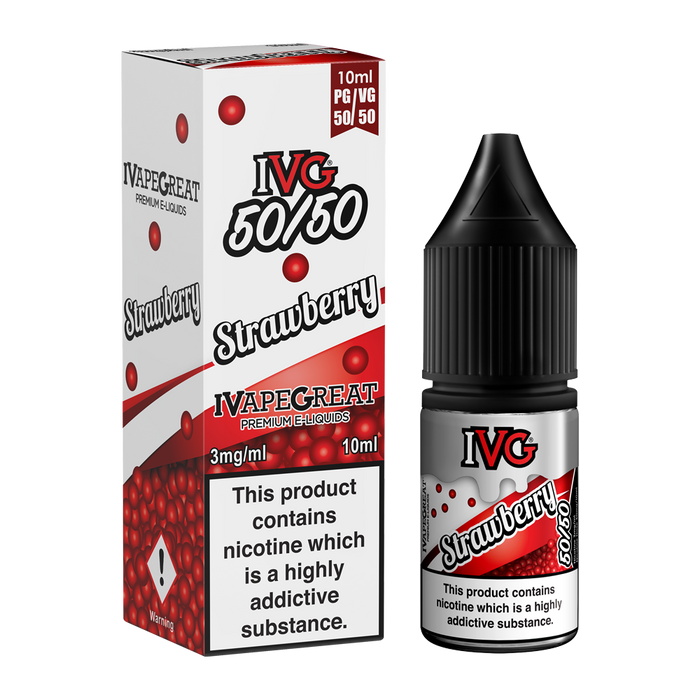 Strawberry 10ml E-Liquid by IVG