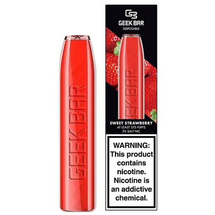 Geek Bar 575+ Puffs Disposable 20mg Nic Salt Vape Pod Device - Golden Vape Geek Bar 575+ Puffs Disposable 20mg Nic Salt Vape Pod Device - Golden Vape