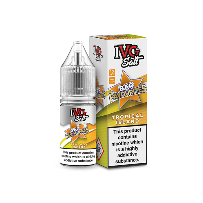 IVG Bar Favourites Tropical Island 10ml Nicotine E-Liquid by IVG