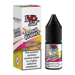 Tropical Ice Blast 10ml Nicotine E-Liquid by IVG